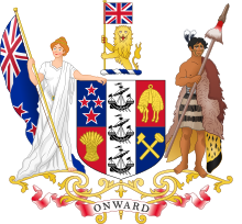 Státní znak Novégo Zélandu